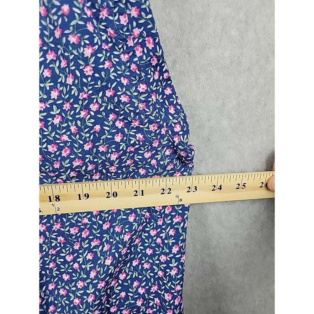 Fairlane & Sons 100% Cotton Blue Tiny Floral Long Sleeve Button Up Shirt Mens XL - Picture 8 of 12